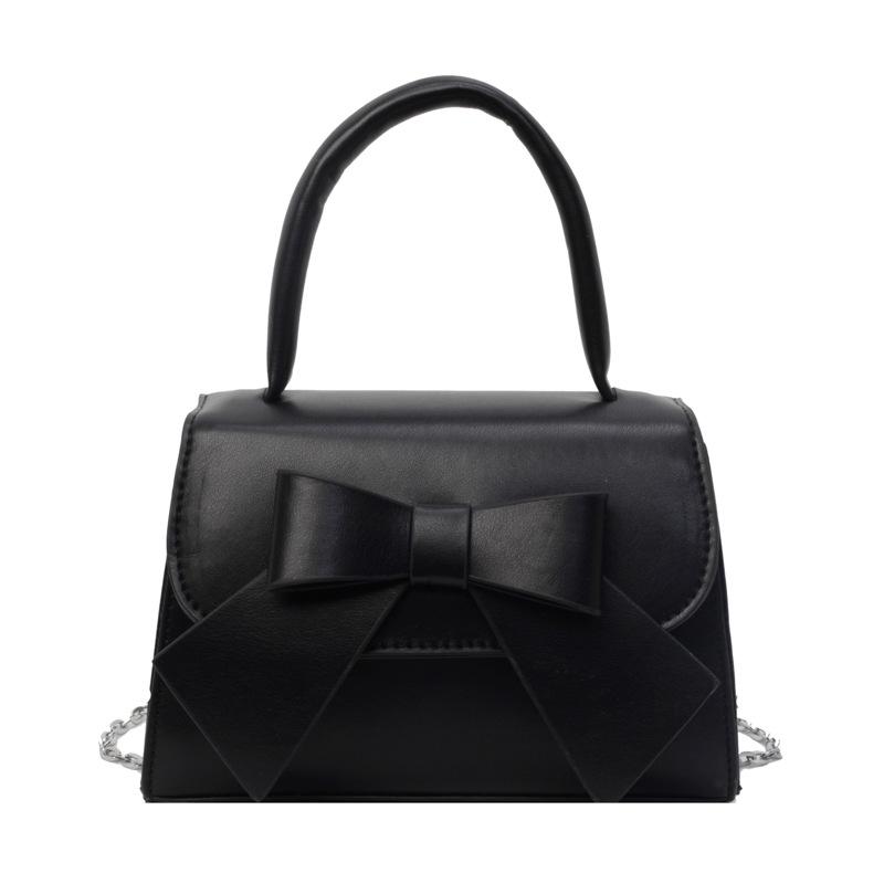 Fashion Versatile Portable Small Square Bag Bow Bag Women's New Messenger Bag