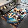 Chihuahua Printed Area Rug, Crystal Velvet, Non-Slip Bedroom & Living Room Carpet, 100% Polyester Home Decor Mat
