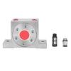 Pneumatic Turbine Vibrator G1 4in Inlet Outlet Low Noise Adjustable Vibration Stainless Steel Industrial Air Vibrator