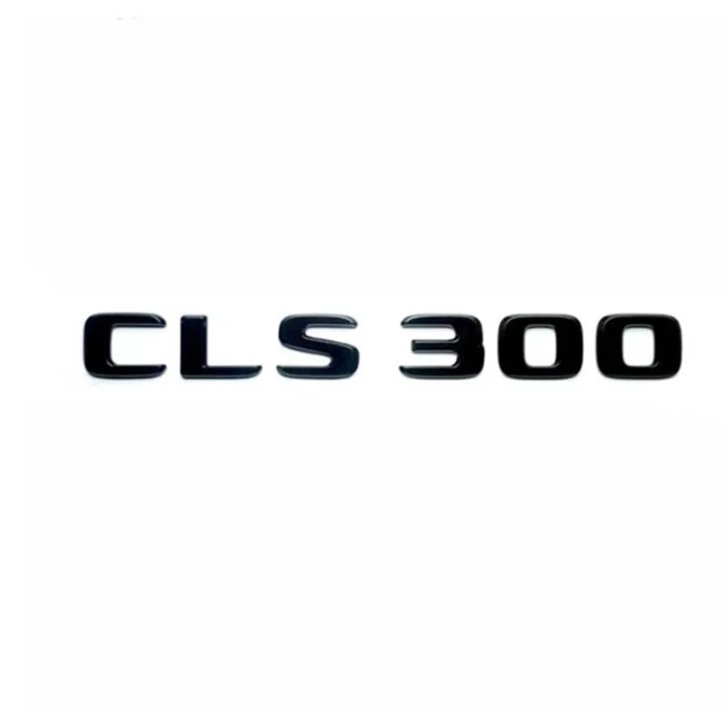 Car Trunk Letters Alphabet Badge Emblem Sticker For Mercedes-Benz CLS Class CLS56 CLS63 CLS260 CLS300 CLS400 CLS350 C219 C257 NQ7