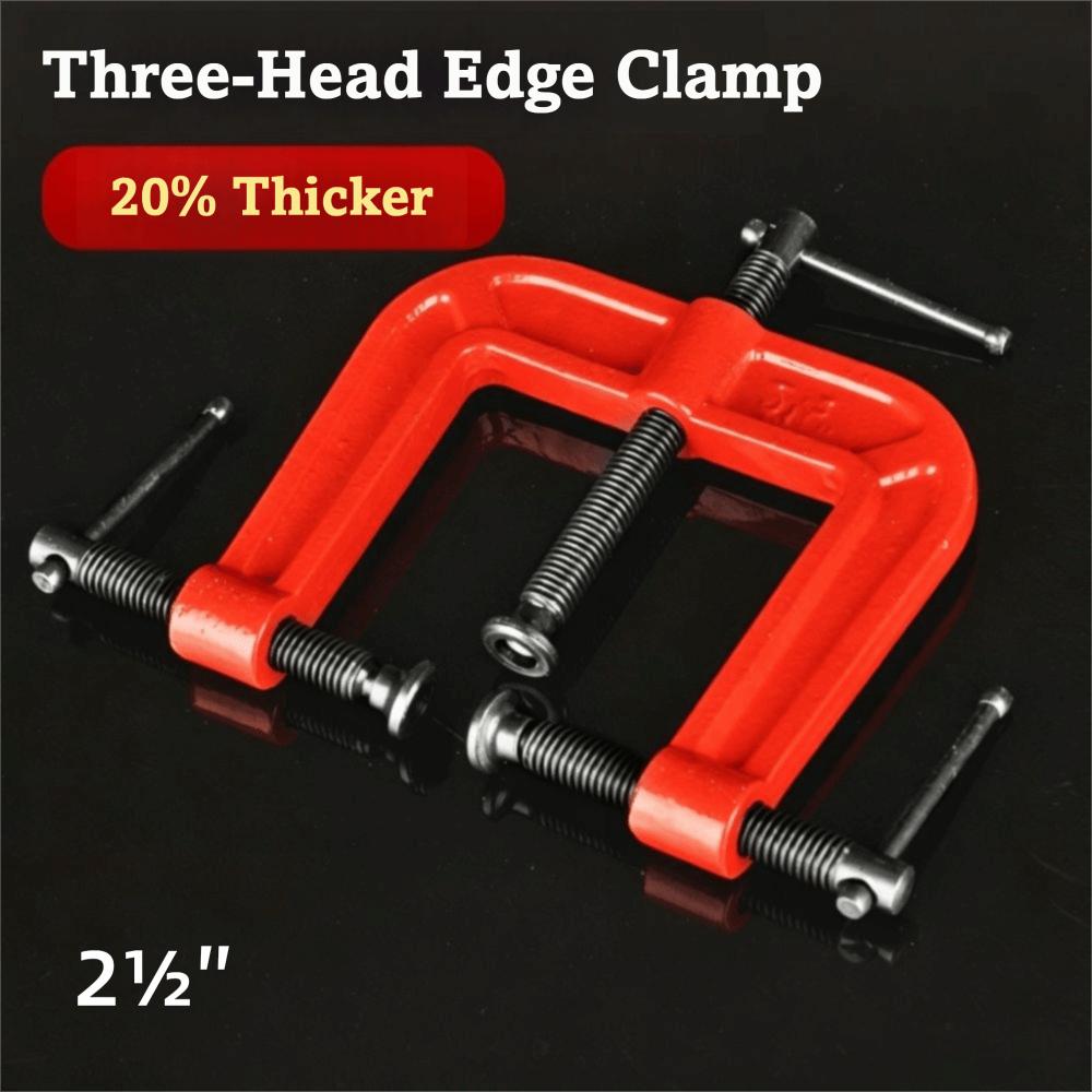 Flexible Adjustment Woodworking Clamp Three Way Design Heavy Duty Clamp  Home Repair
