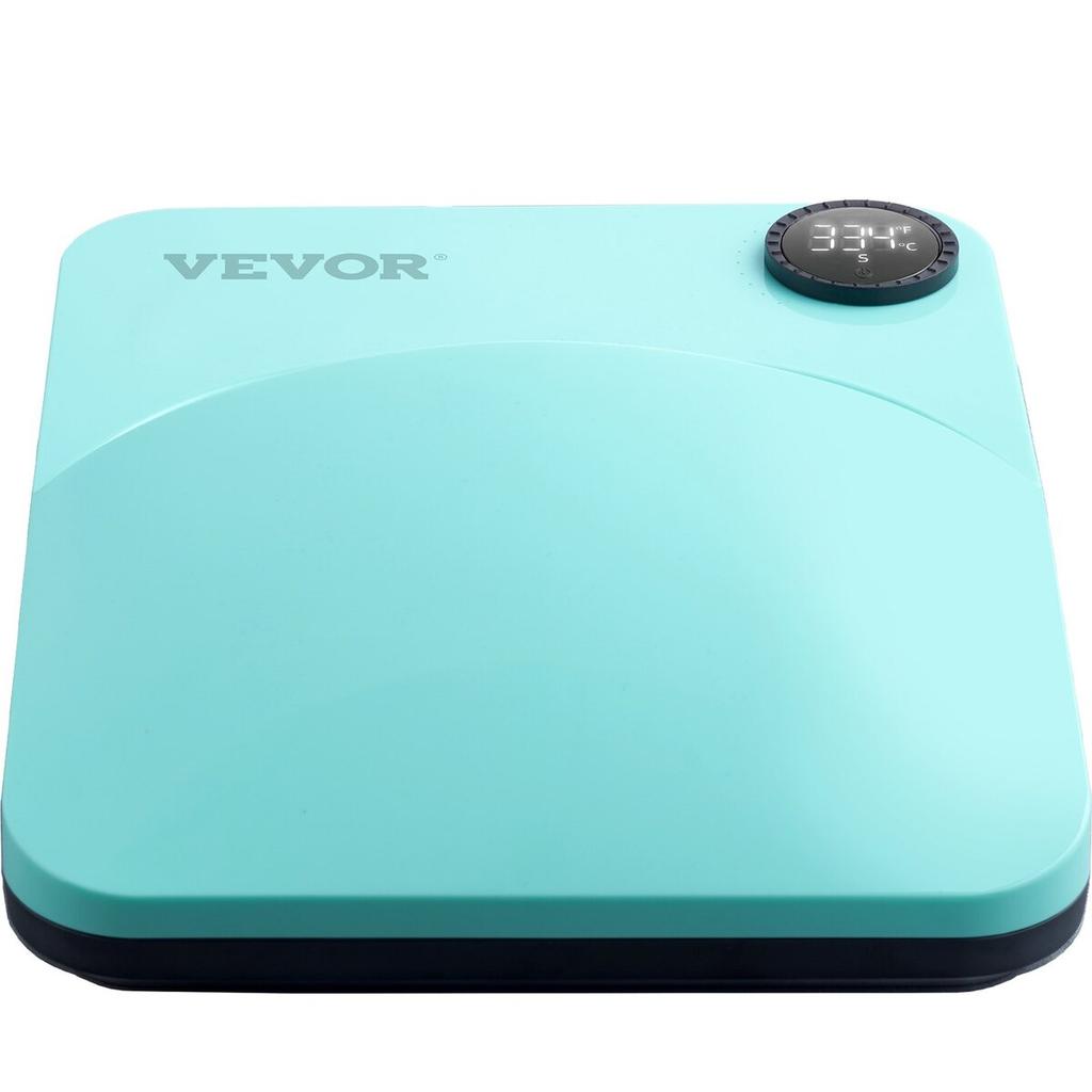 Heat Press 9 X 9 In Portable Easy Press Sublimation Transfer DIY T-shirt