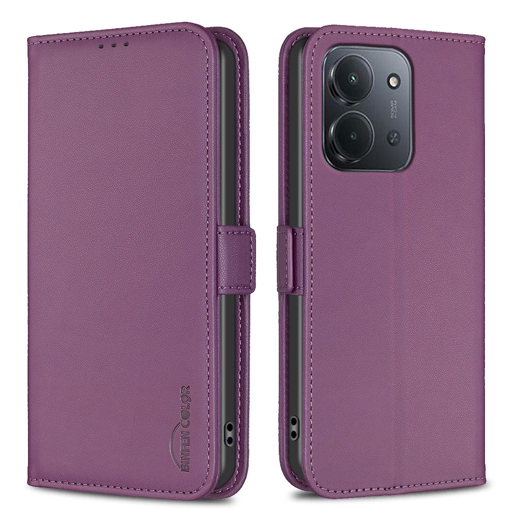 For Xiaomi Redmi 15C 5G (EU) (173mm)/15C 4G (EU) (173mm) Case BINFEN COLOR BF31  PU Leather Flip Folio Phone Wallet Cover