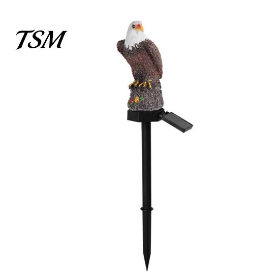 Garden Gifts for Landscaping Lovers Eagle Solar Light, Outdoor Waterproof LED Light with Villa Courtyard Decorative Fixtures Stake, Bald Lawn Pathway