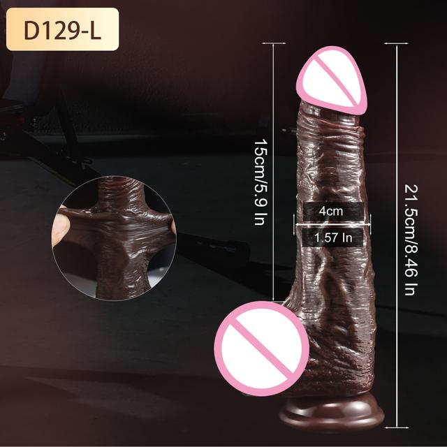 Realistic Dildos for Women Skin Sliding Foreskin Testicles Dildo Anal Vaginal Stimulation Strapon Big Penis Sex Toys for Woman