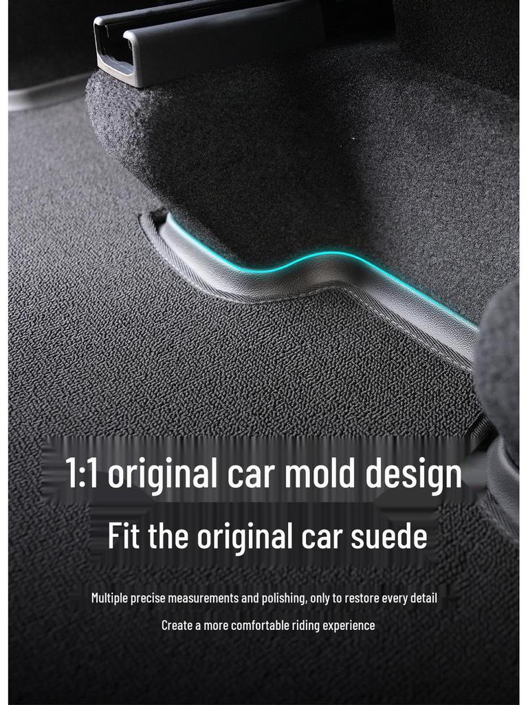 Tesla Model 3/Model Y TPE Floor Mats & Trunk Accessories for Version 25