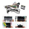 9 Inch 2DIN Car Radio Fascia Panel Adapter For Ford C-Max S-Max Fiesta Galaxy Kuga Mondeo Transit Connect Focus Wiring Harness