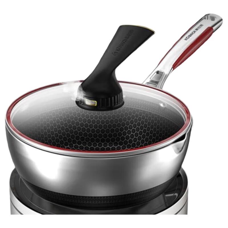 KOBACH 5th Gen 24cm 316L Stainless Steel Non-stick Wok