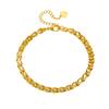 Gold Phoenix Tail Chain Bracelet For Women Dainty Jewelry