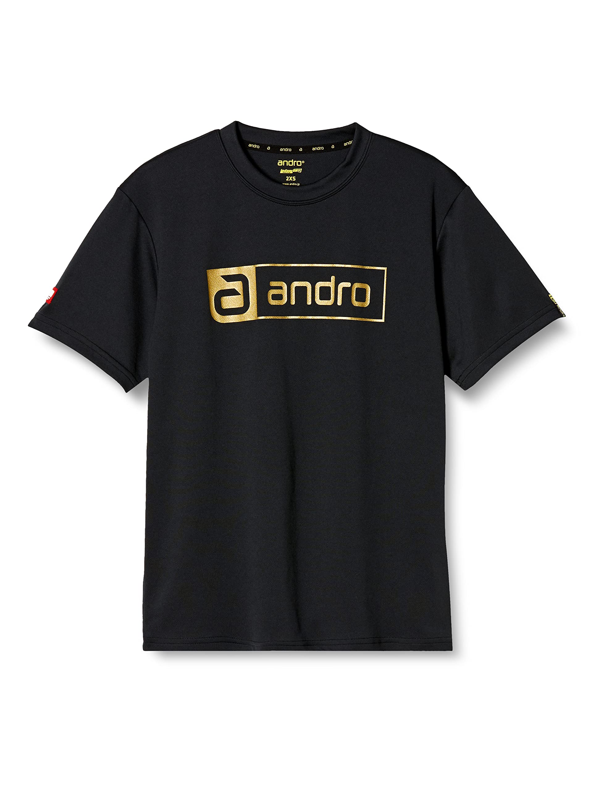 

Футболка Napati CB Black x Gold 3XS [Andro] Футболка черная/золотая