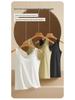 Seamless Ice Silk Strappy Vest for Women with Built-in Bra Pads