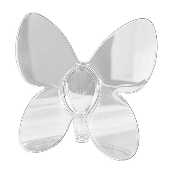 Yousheng Clear Plastic Vase Decorative Square/Butterfly Frame Vase for Wedding Party Table Home Dining Table Bookshelf Centerpiece House Warming Gifts