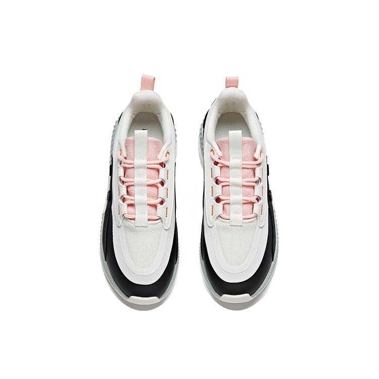 Anta Rejecting The Ordinary, Life Collection Fabric Coverage Low Top Skateboard Shoes Women's Pea Green White 122018888-2