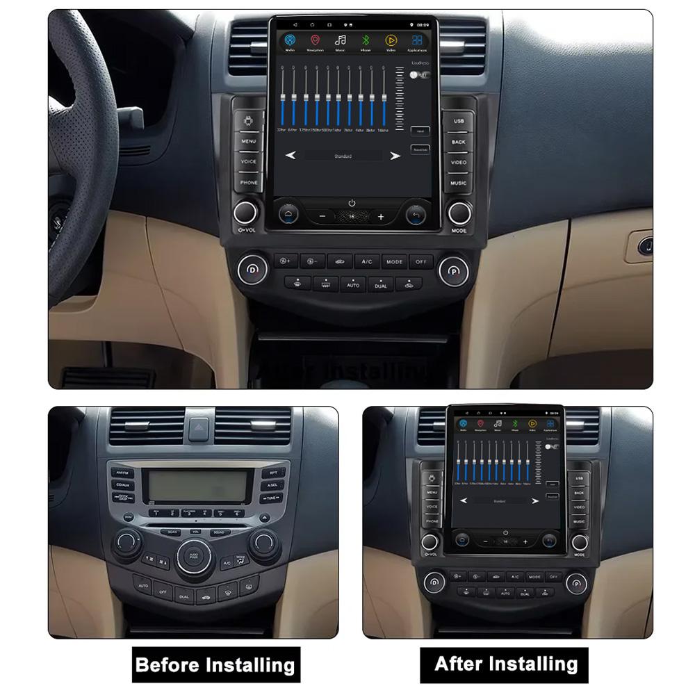 Android IPS DSP Car DVD Player For Honda Accord 7 2003-2007 Car Android Stereo WIFI GPS Radio SWC