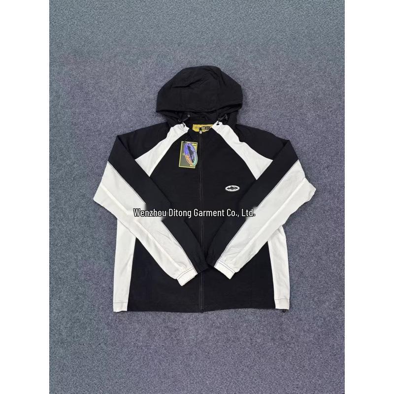 Alcatraz CORTEIZ Embroidered Hip-Hop Logo Cotton Jacket