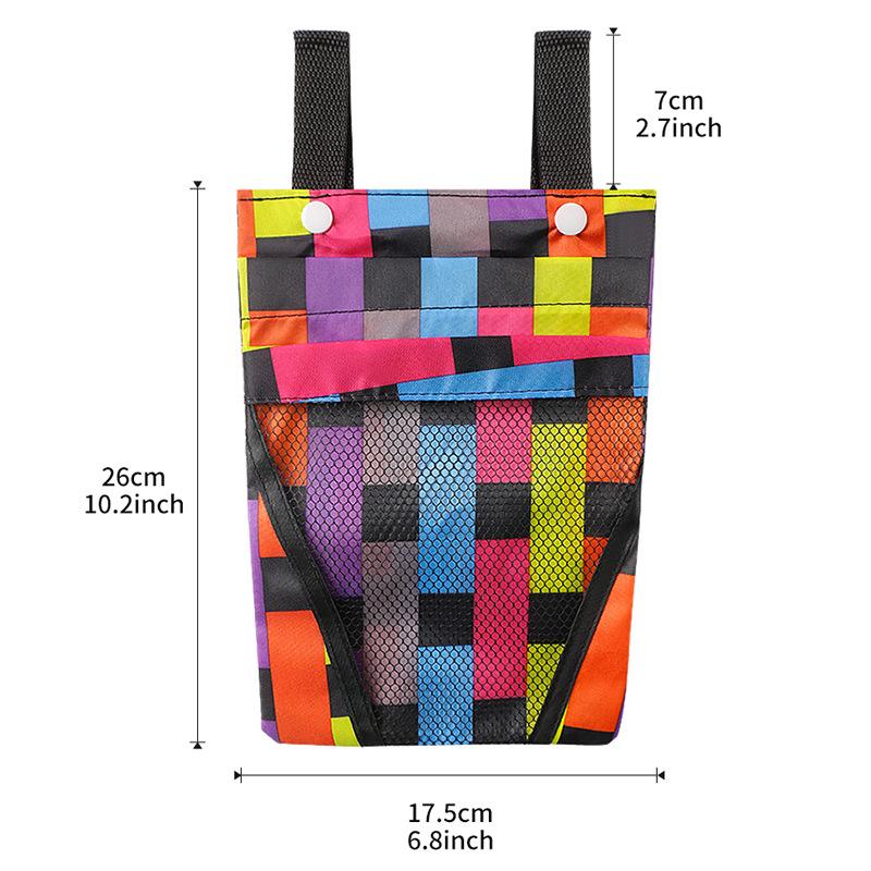 1ks Taška na přední úložný prostor na kolo Elektrické vozidlo Vodotěsná Tašky na uložení mobilního telefonu a držáku na vodu Přenosná Kapsa na řídítka skútru