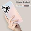 Phone Case for Huawei Pura70, for Huawei Pura70, Silicone Soft Edge Simple Semi-Transparent Full Protection Shockproof Laser Gradient Frosted Hard