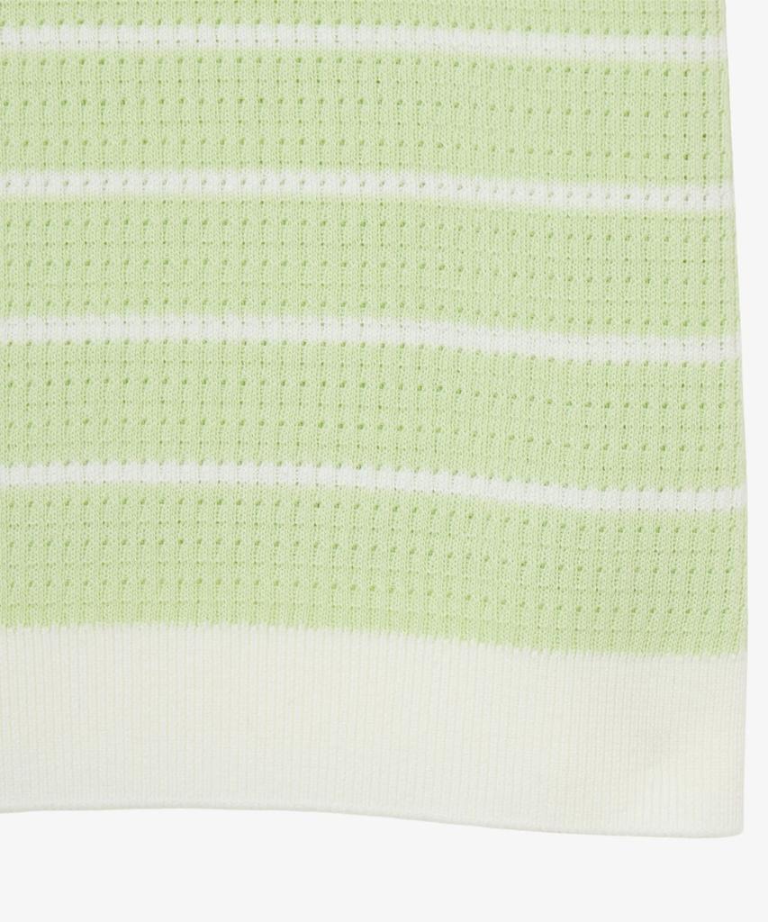 LACOSTE Women'S Scallop Crew Neck Short Sleeve Sweater Af900E-56G Bic