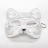 Plush Fox Cat Mask Trendy Animal Half Face Masks Costumes Prop for Halloween Christmas Masquerade Party Cosplay Props