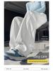 Women's 2025 High-Waisted Draping Petit Banana Sweatpants - Casual Straight Leg