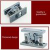 2Pcs Reinforced Spring Loaded Door Latches Zincs Alloys Construction Quiet Operations Rustproofed Heavy Use Lock