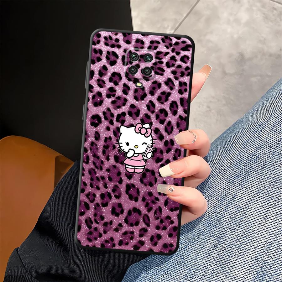 Leopard Hello K-Kittys Phone Cover Case for Xiaomi Redmi Note 14 12S A4 A5 10 12 11 Pro 11S 14C 13 Pro Plus A1 A2 A3 K40 K80 12C