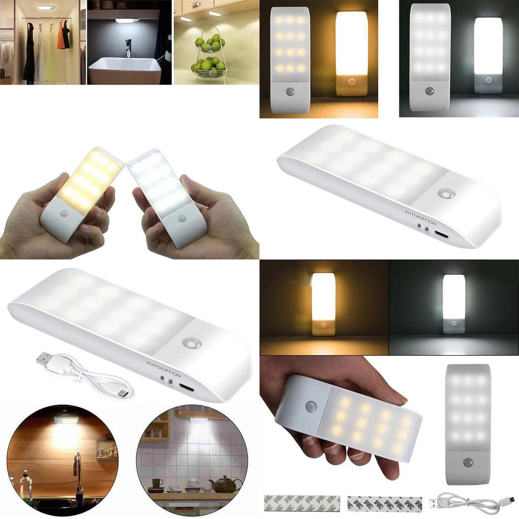 Pir Infrared Motion Sensor Led Night Light For Closet And Wardrobe
