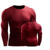 Herre treningsskjorter Basketball Sportsklær Løping Yoga Langermet T-skjorte Undertrøye Sykling Treningstopp S M L XL 2XL 3XL