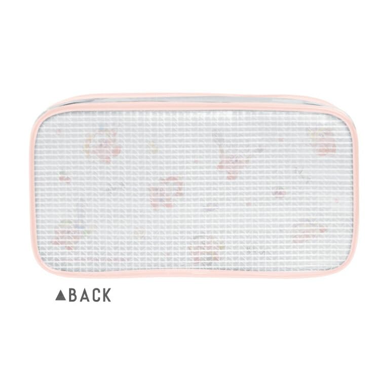 Kamio Japan Kirby Clear Box Pen CUTE MODEL Kirby Pencil Pen Pencil 030175 Pouch, All-Over Print, Case, Pouch, Case,