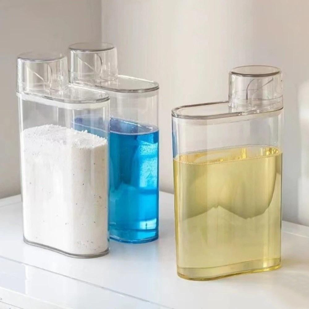 Proszek Płyn Pranie Tkanin Dozownik Detergentu Butelki do Przechowywania Detergentu Pranie Łazienka