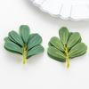 40/80pcs Artificial Flowers Silk Peanut Leaves Fake Plants Diy Candy Box Wedding Festival Wreath Accessories Home Room Decoratio