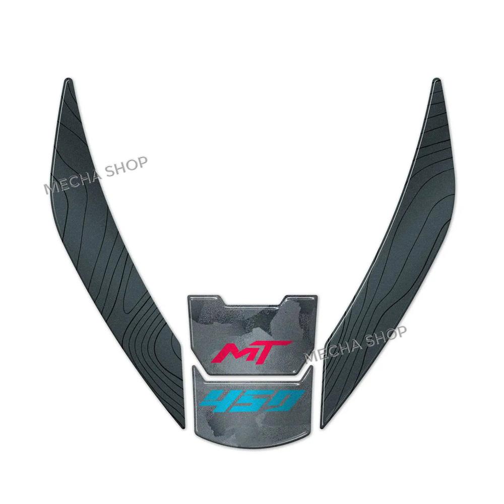 CFMOTO 450 MT 2024 450MT 2025 Motosiklet Aksesuarları 3D Reçine Depo Pad Koruma Çıkartmaları Kiti Su Geçirmez Çıkartma Çıkartmaları Kiti