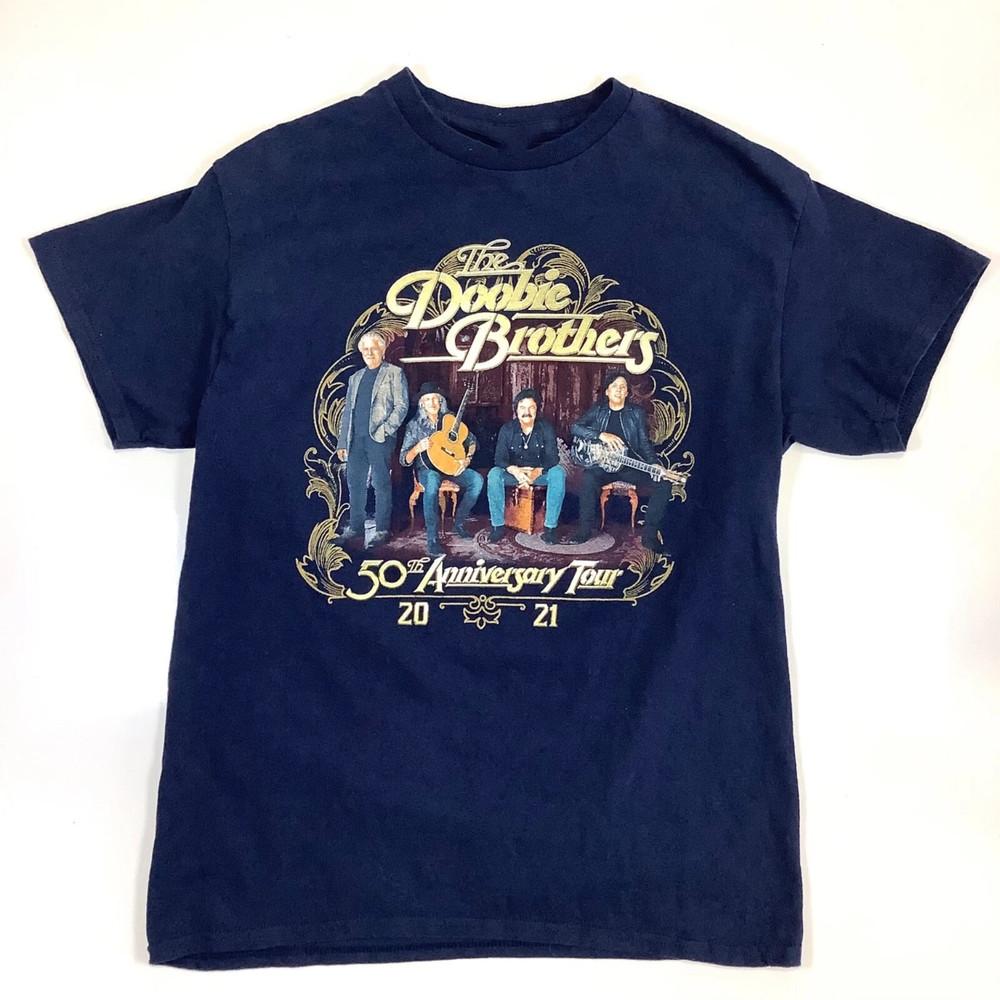 

The Doobie Brothers 50th Anniversary Tour Band 2021 TShirt ZL544 Unisex T-Shirt M