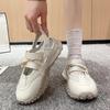 Chaussures d'été pour femmes, nouveau style sportif à semelle épaisse, à enfiler, décontractées, légères, confortables pour la marche, baskets