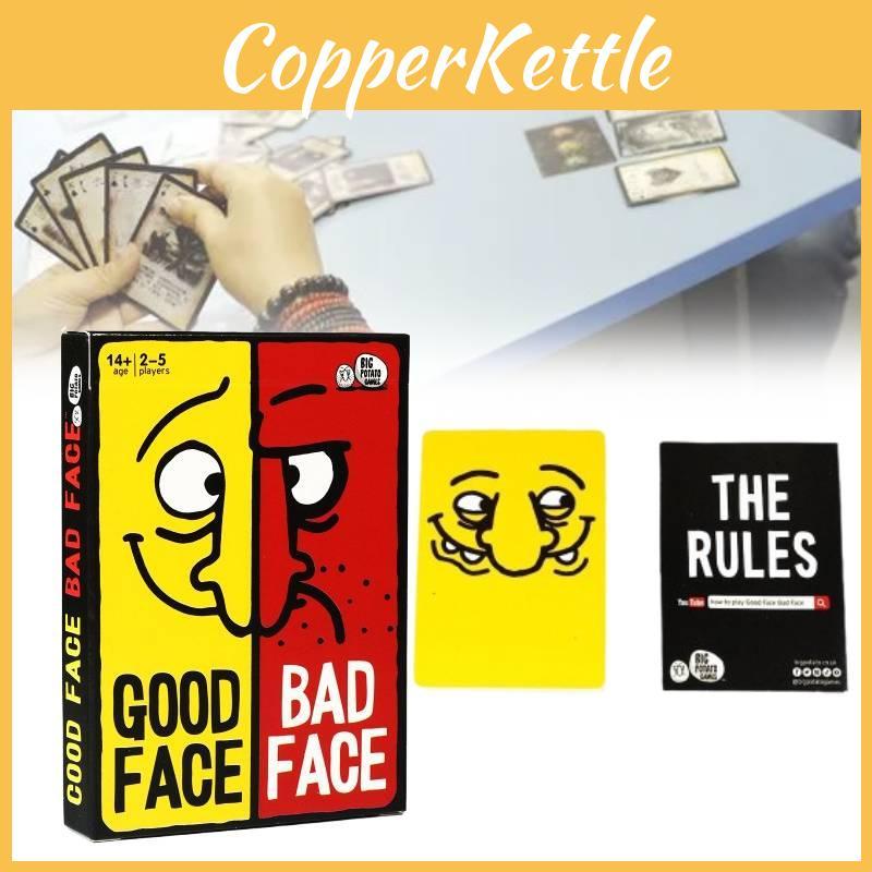 Good Face Bad Face Funny Face Masks For Hilarious Party Games And Family Fun