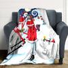 1Pc Jack Sally'S Winter Romance Blanket Soft Throw Blanket For Home Bedroom Bed Sofa Travel Office Solid Christmas Blanket