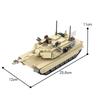 Building Block Compatible 36237 Building Block Set American Tank Abrams Mosaic Creative Toy