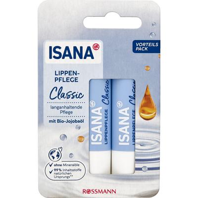 Rothman ISANA ISANA Classic Lip Care Lippenbalsam Duo Pack 9,6g