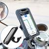 Vanntett smarttelefon Enkel installasjon med speilstyre Vibrasjon for scootere og motorsykler Feste Sykkel-/motorsykkelholder, Ettrykksfeste,