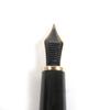 Excellent MONTBLANC fountain pen Meisterstck Pix Cap type Black gold 14K mens Used