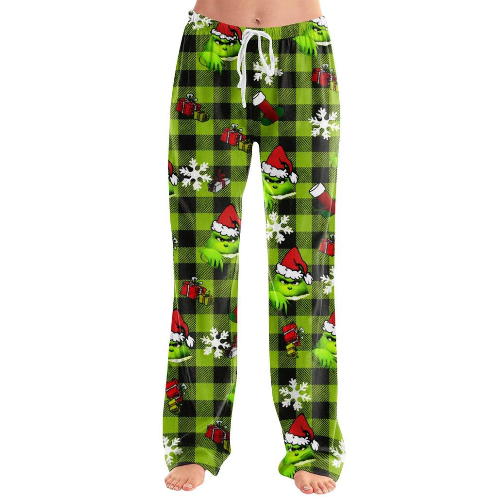 Women's Graphic Print Pants, Casual Trousers for Everyday Wear