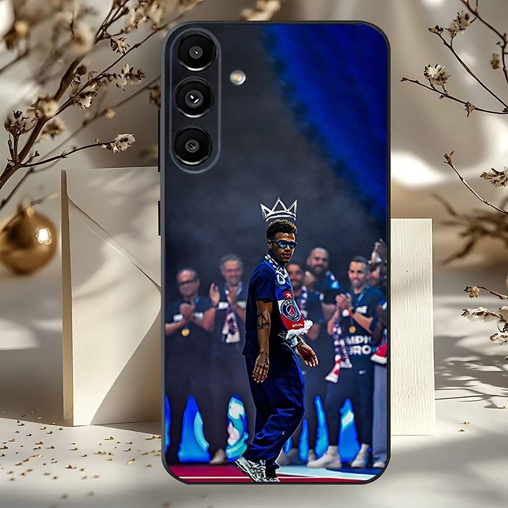 Football D-Desire D-Doues For Samsung Galaxy A73,31,32,72,41,53,52,71,22,5G,Note,J7,8,9 Soft Black Phone Case