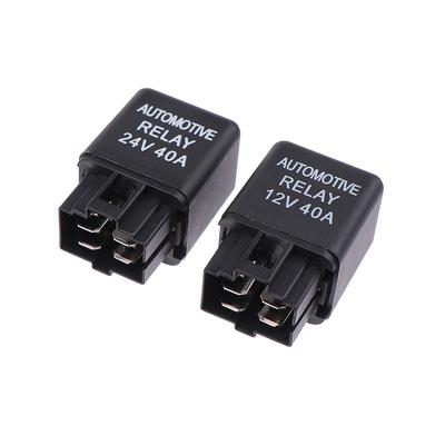 1 st Bilrelä 12V 24V 40A 40 Amp Bil Fordon Skåpbil Båt Cykel 4 Stift Spst Larmrelä Auto Reservdelar