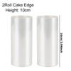 Cake Baking Tool 6~12inch Cake Mold Ring Adjustable Stainless Steel Transparent Mousse Collars Household Kitchen Supplies TMZ