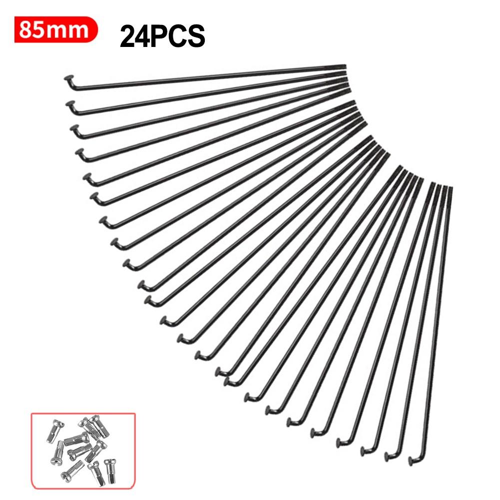 0.2cm Dia Bike Spokes 24pcs 255MM 275MM 289MM E-Bike