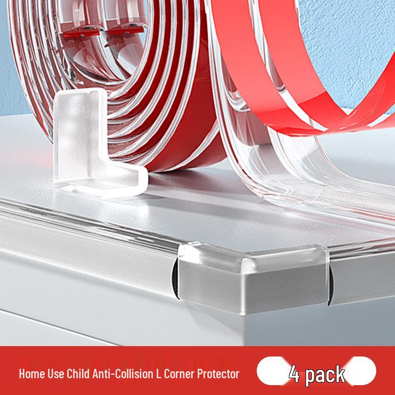 

Прозрачный противоударный протектор края стола для детей