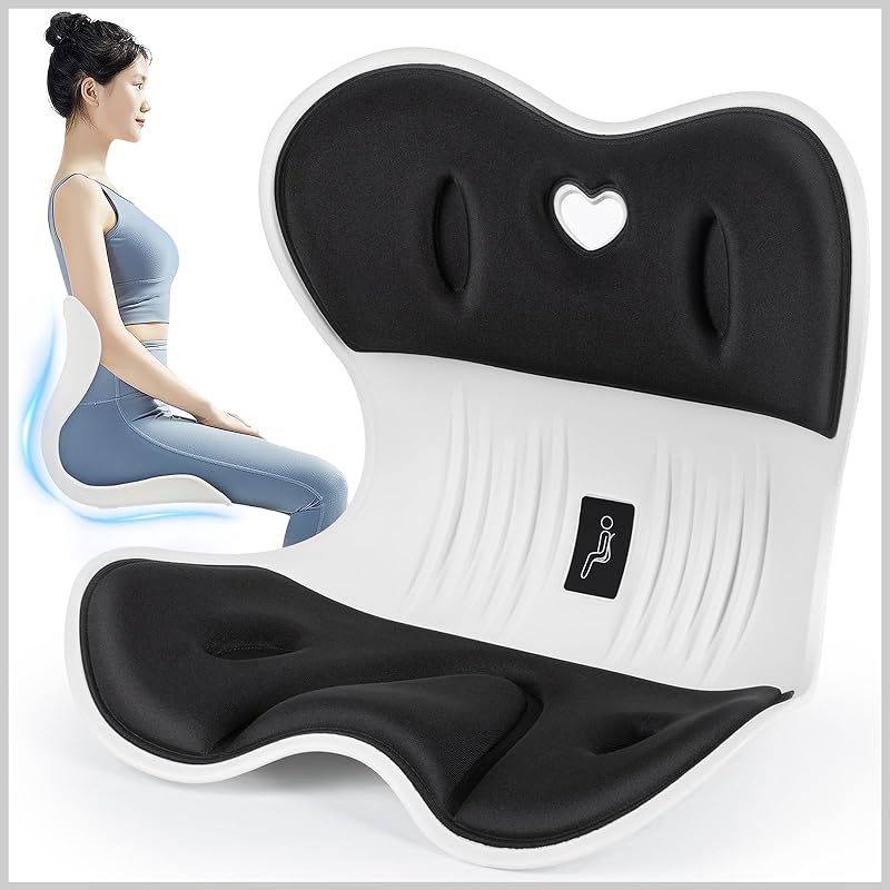 

posture correction Chair [Chiropractor/Physiotherapist Recommended] Balance Chair lower back pain chair pelvic support chair High resilience memory