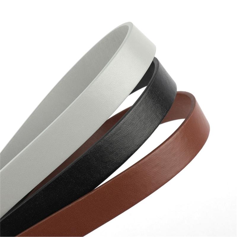2pcs Lady Shoulder Bag Button Four Button Replacement Strap Button Four Button Bag Belt Detachable PU Leather Handles