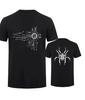 New Men's T-Shirt O-Neck Men's T-Shirt, Men's T-Shirt CPU Processor Circuit Diagram Printing Man Top T-Shirt T