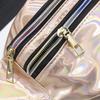 Colorful Laser Crossbody Running Waist Bag for Men and Women – Large Capacity Fitness Bag with Coin Purse and Phone Holder
